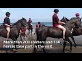 Household Cavalry Holkham beach ride 2019