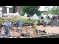 Cooking in a medieval kitchen part 2