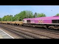 Jurassic Crompton railtour (D6515, 69002 and 73109) plus some GBRF workings 09/05/2024