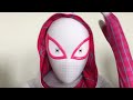 SpiderGwen Surprise SPIDERGWEN LED MASK to Spiderman Bros