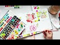 🎉🎉 BOTANICAL Watercolour Month Day 7 | Step by Step Tutorial JUL 2024