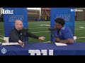 Giants OLB Interviews: Brian Burns, Boogie Basham, Azeez Ojulari | Giants Huddle