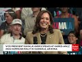 ‘We Are All Deeply Grateful’: Kamla Harris Thanks President Biden During Arizona Rally