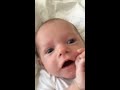 Baby Atticus says what mommy says.