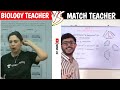 Biology Teacher vs Match Techer 🤣😂|| #funnyvideo #memes #memeltd