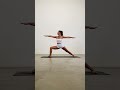 Watch the full length Warrior 2 tutorial on my channel Cathy Madeo Yoga #shorts