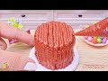 Amazing KITKAT Cake | Delicious Miniature Kinder Joy Chocolate Cake Decorating Recipe With KitKat