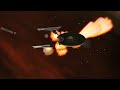 Star Trek Bridge Commander: U.S.S. Enterprise-A vs. Jem'Hadar bug attack ship