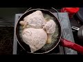 Rainy Mountaintop Camping - Fried Chicken and Rain Water Corn on the Cob