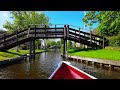 Giethoorn Netherlands 4K Footage with Amazing Relaxing Water & Birds Sounds!
