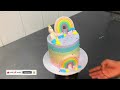 How To Make A Unicorn Cake / Rainbow Unicorn Cake /By Zia food secrets