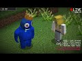 PODGLĄDAMY BLUE Z RAINBOW FRIENDS NA UKRYTYCH KAMERACH w Minecraft!