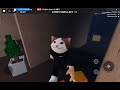 Playing flee the facility in Roblox