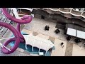 Oasis of the Seas embarkation travel day Boardwalk Balcony Tour