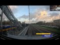 Train Cab Ride NL / Hoogeveen at High Speed! / Zwolle - Assen - Groningen / ICM / November 2023