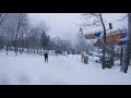 Skiing Camelback PA Green Run