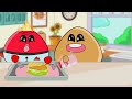 Bou's Revenge - Pou Convenience Store Emoji Red Yellow Food Mukbang | ASMR | ANIMATION