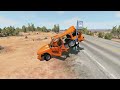 Mobil vs Hammer - BeamNG Drive