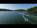 58 continuous 360s on kneeboard at Norris Lake