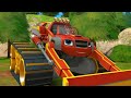 Stripes Monster Machine Rescues! w/ Blaze | 60 Minute Compilation | Blaze and the Monster Machines