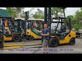 xe nâng Nhật|So sánh 2 xe Komatsu 3 tấn FD30T-17 mới và Nhật bãi chạy 2000h nên chọn xe nào?