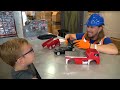 RC Lawn Mower & RC Cars | Building Cars, racing lawn mowers for Kids