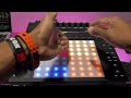 Ableton Push 3  - Auditioning Drum Tracks via the Screen...