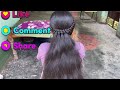 Simple and easy hairstyle girl |beautiful open hairstyle for short and long hair #hairstyle #braid