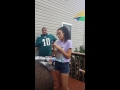 GIRL RAPS TO DAD FOR HIS BIRTHDAY! *EMOTIONAL*