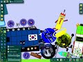 Numberblocks meet the youtubers in algodoo