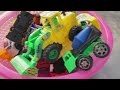 Toy Cars, Dump Trucks, Tayo Buses, Race Cars, Cylinder Cars, Firefighters, Tank Cars