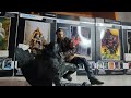 Batman vs Wolverine stop-motion fight