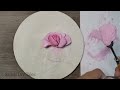 Basic Technique To Make Sculpture Painting Rose| How To Make Sculpture Painting Rose.