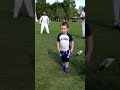 Aiden First Time Playing Cricket