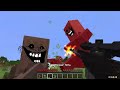 JJ and Mikey Found Scary Fake Villagers Under their Village in Minecraft - Maizen?!