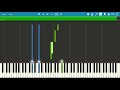 Resident Evil Revelations - Lost / Synthesia Piano Tutorial