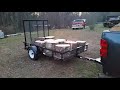 Tractor Supply 5x8 Utility trailer review