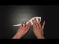 How to make a Paper Airplane - world’s Best Paper Plane rocket | Avião Aviones de Papel