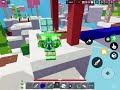 I think I found a hacker, in Roblox, bed wars