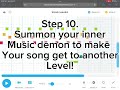 How to make a song in Chrome music lab