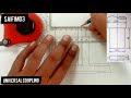 How to Draw Foot Step Bearing, With Full Dimensions, #Saifim03