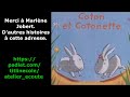 J'apprends à raconter 1 - Coton et Colonnette