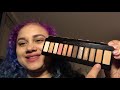 NAKED RELOADED URBAN DECAY PALETTE SWATCH AND NATURAL GLAM LOOK‼️