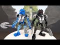 Lego Bionicle Review: Shadow Toa Nuva. Tahu, Lewa, Kopaka, Gali, Onua and Pohatu...but evil!