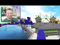 Using AIMBOT in Bedwars