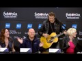 Sanna Nielsen - UNDO (Acoustic Live Performance - Eurovision Song Contest, Press Conference)