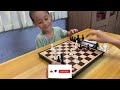 6 Year Old Kid DESTROYS his DADDY #Chess #chessforkids