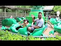 Biggest Steam TRAIN Ride and crazy fun kid rides at Best Theme Park | Super Krew