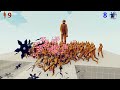 100x GOLD ZOMBIE + 1x GIANT vs 1x EVERY GOD  Totally Accurate Battle Simulator TABS