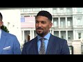 Marcus Semien & Nathan Eovaldi on Texas Rangers World Series White House Visit With President Biden